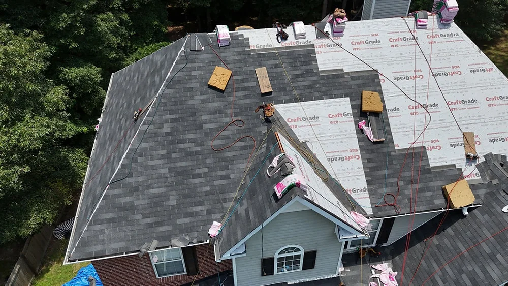 New roof installed on a DFW home — roof replacement cost guide
